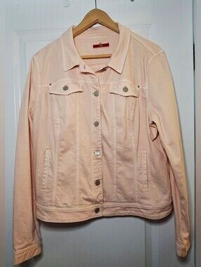 S.Oliver Peach Lightweight Denim Jacket (16)